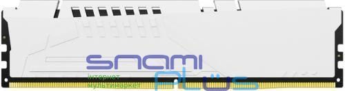 Пам'ять 16Gb DDR5, 6400 MHz, Kingston Fury Beast, White (KF564C32BWE-16) 287315 фото