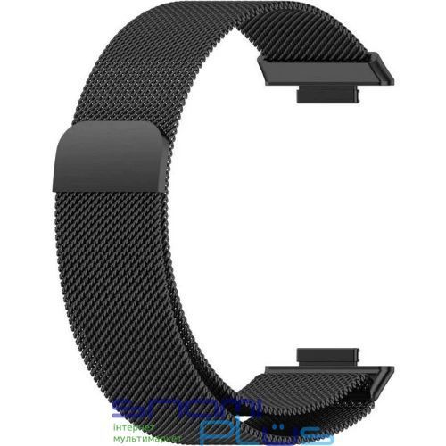 Ремешок для Samsung Galaxy (20mm)/Watch 5/ Watch 4 40/44mm, BeCover, Milanese Style Black 305512 фото
