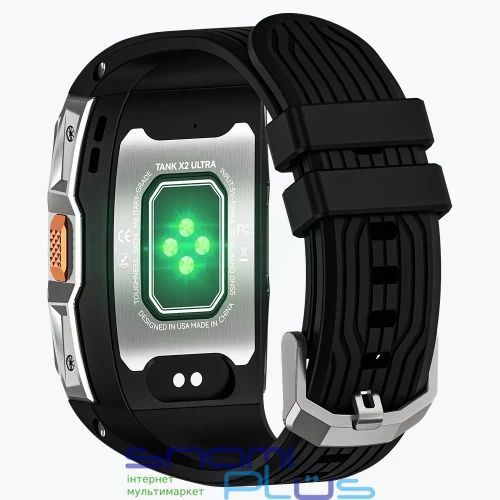Смарт-годинник Kospet Tank X2 Ultra, Silver 317322 фото