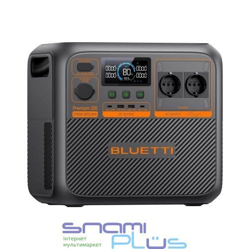 Зарядна станція BLUETTI Premium 200 V2, Black, 2700 Вт / 2073.6 Вт/год 307121 фото
