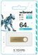 Флеш накопичувач USB 64Gb Wibrand Puma, Gold, USB 2.0 (WI2.0/PU64U1G) 286788 фото 2