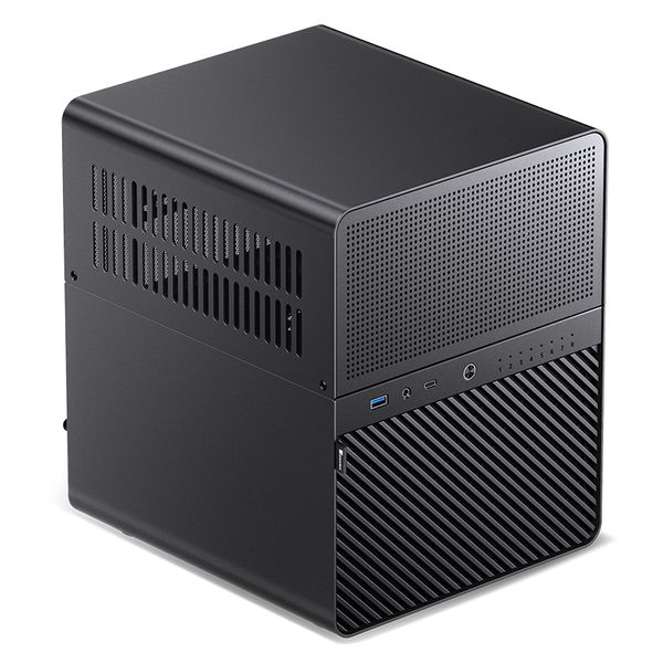 Корпус Jonsbo N3, Black, без БЖ, Cube Case, для Mini ITX, 1xType-C / 1xUSB 3.0, макс. CPU - 130 мм / VGA - 250 мм, SFX 284269 фото