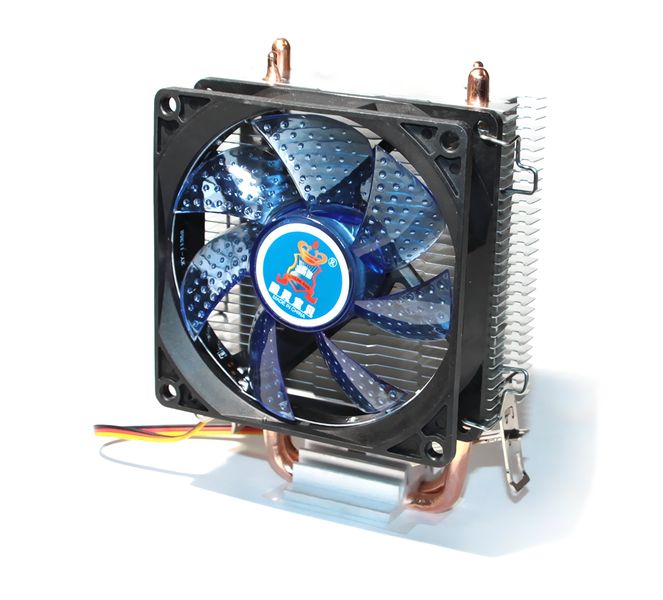 Кулер для процесора Cooling Baby R90 Blue LED, алюміній/мідь, 1x90 мм, для Intel 115x/1200/1366/775, AMD AMx/FMx 158547 фото