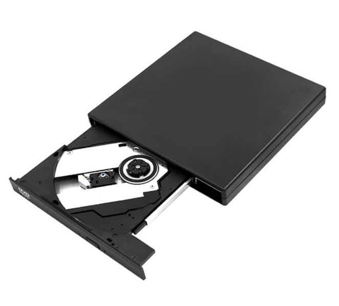 Зовнішній оптичний привід Maiwo K520B, Black, DVD-Rom, USB 2.0 285125 фото