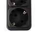 Фильтр сетевой GTL EU06K, 6 розеток, 1.8 м, Black, 1xType-C / 1xUSB (GTL-XH-EU06K-1.8B) 323542 фото 3