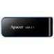 Флеш накопичувач USB 64Gb Apacer AH356, Black, USB 3.2 Gen 1 (AP64GAH356B-1) 170638 фото 1