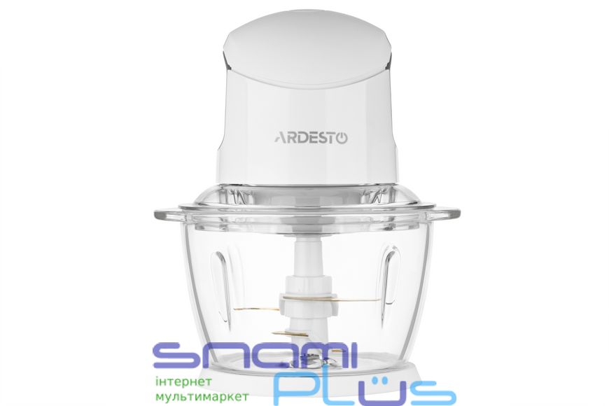 Измельчитель Ardesto CHK-4001W, White, 400W, емкость 1 л, 1 режим, защита от перегрева 251262 фото