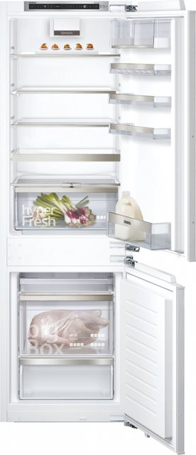 Холодильник вбудований Siemens KI86NAD306, White, двокамерний, загальний об'єм 273L, корисний об'єм 187L/67L, А++, 177.2x55.8x54.5 см 238291 фото