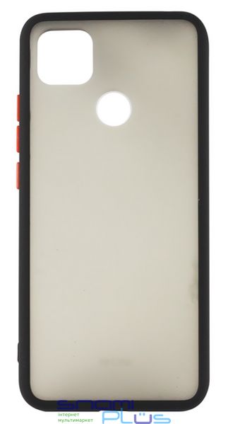 Накладка силіконова для смартфона Xiaomi Redmi 9C/Redmi 10A, Gingle Matte Case (strong) Black 232662 фото