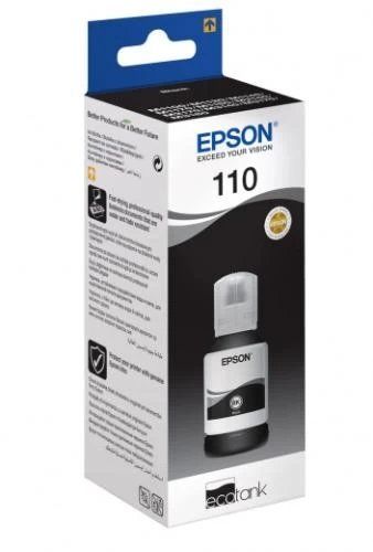 Чорнило Epson 110, Black, 120 мл, пігментне (C13T03P14A) 177792 фото