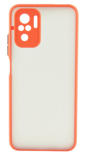 Накладка силіконова для смартфона Xiaomi Redmi Note 10/10s, Gingle Matte Case (strong) Red 232840 фото