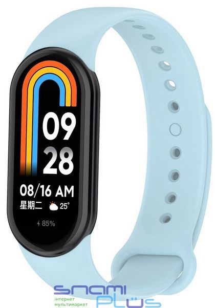 Ремешок для Xiaomi Mi Smart Band 8, BeCover, Light Blue (709400) 276205 фото