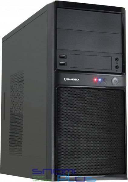 Корпус GameMax MT-304-NP Black, без БП, Mini Tower, Micro ATX / Mini ITX, 2хUSB 2.0, 380x173x368 мм 210842 фото