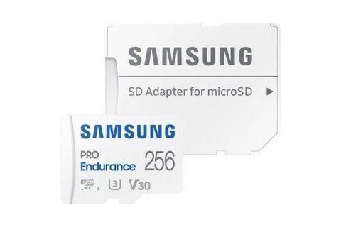 Карта памяти microSDXC, 256Gb, Samsung PRO Endurance, SD адаптер (MB-MJ256KA/EU) 304755 фото