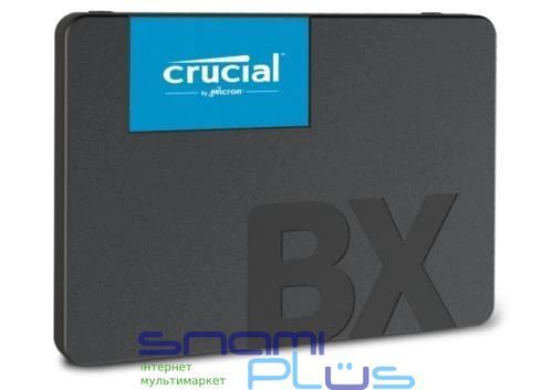 Твердотільний накопичувач SSD 500Gb, Crucial BX500, SATA3, 2.5" (CT500BX500SSD1) 252962 фото
