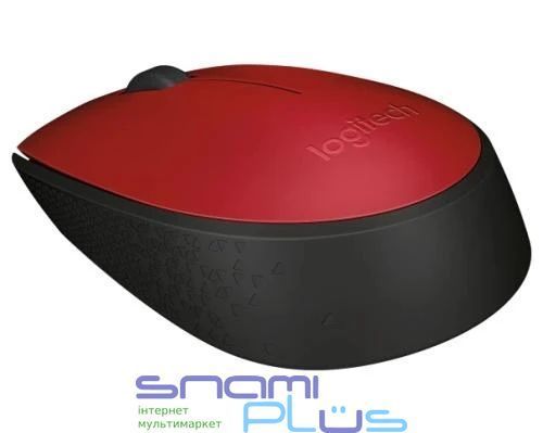 Миша бездротова Logitech M171, Red/Black (910-004641) 141379 фото