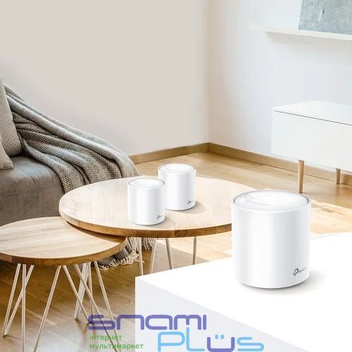 Беспроводная система Wi-Fi TP-LINK Deco X60 (2-pack), White 258970 фото