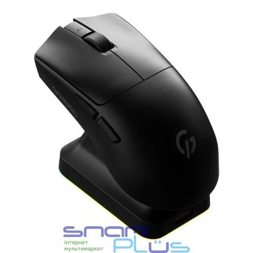 Мышь беспроводная GamePro "Genesis Wizard", Black, док-станция (GM160B) 323566 фото