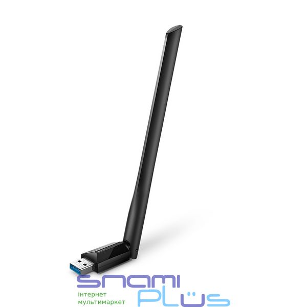 Сетевой адаптер USB TP-LINK Archer T3U Plus, Black, 5GHz / 2.4GHz, AC1300 (867 / 400 Мбит/с), USB 3.0, миниатюрный размер, MU-MIMO 207857 фото