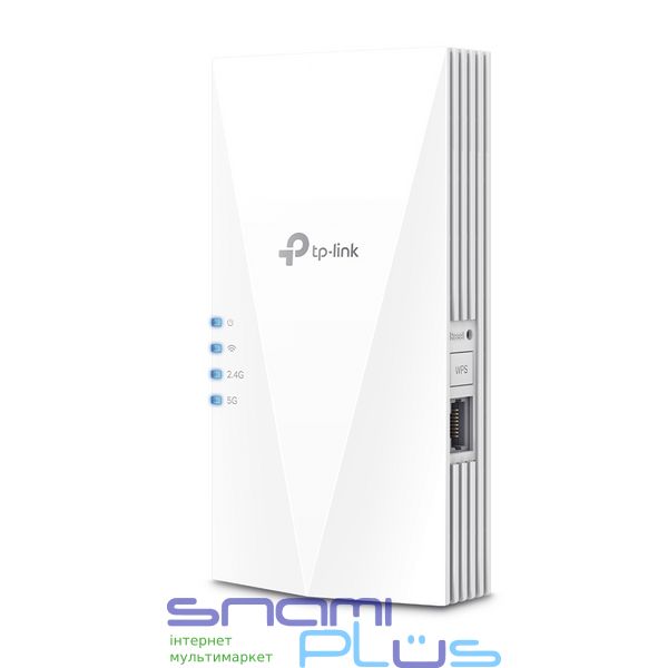 Wi-Fi повторитель TP-Link RE600X, 1775Mbps, Wi-Fi 6 241462 фото