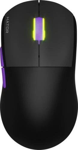 Миша бездротова Hator Quasar 2 Ultra 4K, Black/Lilac (HTM570BL) 294565 фото