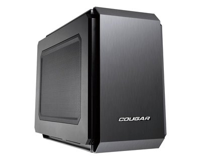 Корпус Cougar QBX Black, без БЖ, Mini Tower, Mini ITX, 2xUSB 3.0, 384x178x291 мм 153224 фото