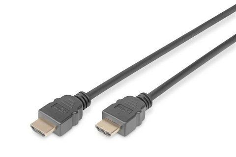 Кабель HDMI (M) - HDMI (M), 1 м, Black, Assmann, V2.0 (DB-330113-020-S) 306574 фото