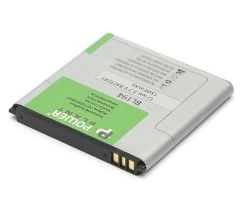Акумулятор Lenovo S760 (BL194), PowerPlant, 1500 mAh (DV00DV6233) 244511 фото