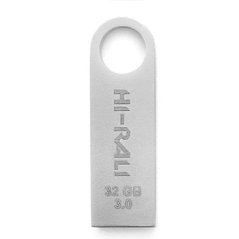 Флеш накопичувач USB 32Gb Hi-Rali Shuttle, Silver, USB 3.0 (HI-32GB3SHSL) 305144 фото
