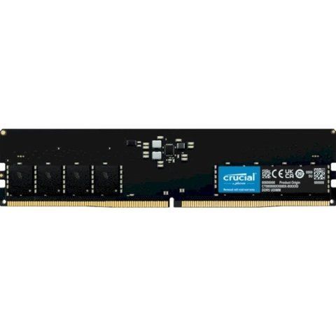 Память 8Gb DDR5, 4800 MHz, Crucial, CL40, 1.1V, Bulk (CT8G48C40U5T) 305399 фото