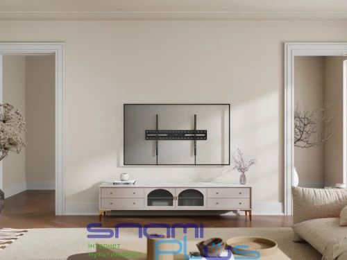 Настенное крепление для ТВ 43-100", Gembird, Black, фиксированное (WM-100F-01) 319062 фото