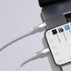Кабель Type-C - Lightning, 1 м, White, Baseus Cafule, 20 Вт (CATLJK-A02) 233795 фото 5