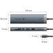 Хаб USB Vention 9-in-1, Grey (TGVHB) 322717 фото 2