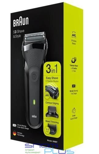 Электробритва Braun Series 3 300BT Black 221833 фото