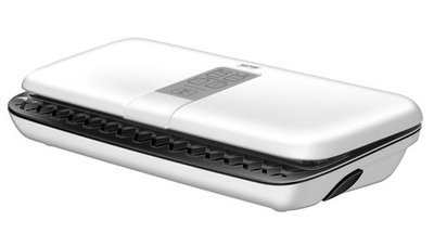 Вакуумний пакувальник MPM MPZ-01, White, 110W, електронне керування, функція запаювання та вакуумування, максимальна ширина запаювання 29см, у комплекті 10 пакетів 25х30см 248775 фото