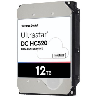 Жорсткий диск 3.5' 12Tb Western Digital Ultrastar DC HC520, SAS, 256Mb, 7200 rpm (0F29532 / HUH721212AL5204) 182096 фото