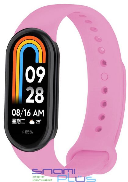 Ремешок для Xiaomi Mi Smart Band 8, BeCover, Hot Pink (709391) 276207 фото