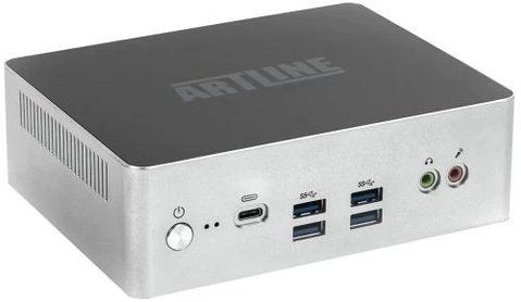 Неттоп Artline Business B12, Black, i5-1240P, 8Gb, 480Gb, Xe, DOS (B12v31) 271199 фото