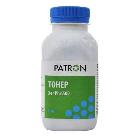 Тонер Xerox Phaser 6500, WorkCentre 6505, Cyan, 40 г, Patron (PN-XP6500-C-040) 246704 фото