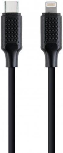 Кабель Type-C - Lightning, 1.5 м, Black, Cablexpert, 2.1A (CC-USB2-CM8PM-1.5M) 240210 фото