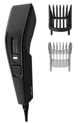 Машинка для стрижки Philips HC3510/15 Black, живлення мережа, для волосся, для бороди, 2 насадки, 13 установок довжини 218048 фото