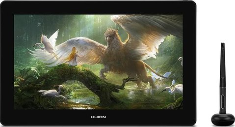 Монітор-планшет Huion Kamvas Pro 16 4K, Silvery Frost, 15.6', 3840 x 2160 (16:9), 220 кд/м², 1000:1 275292 фото