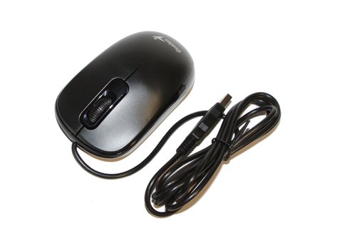 Миша Genius DX-110, Black, USB, оптична, 1000 dpi, 3 кнопки, 1.5 м 126832 фото