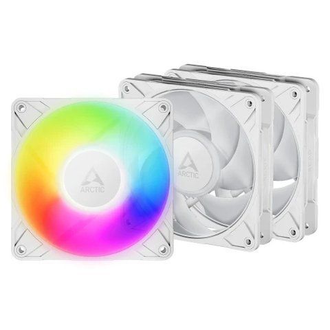 Вентилятор 120 мм, Arctic P12 Pro A-RGB, White, 3 шт (ACFAN00326A) 315389 фото