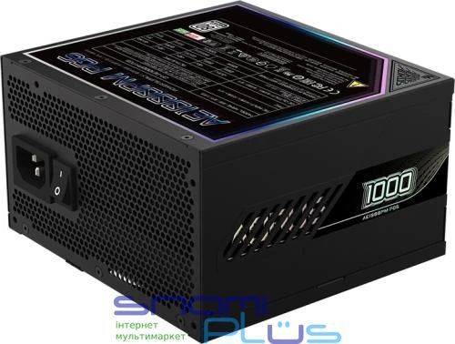Блок питания 1000 Вт, Gigabyte AORUS ELITE P1000W, Black (GP-AE1000PM PG5) 294572 фото