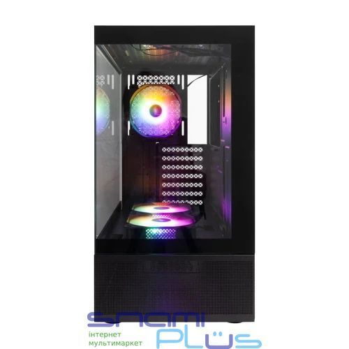 Корпус 1stPlayer Mi7-A-BK-2F7R-1F7, Black 307070 фото