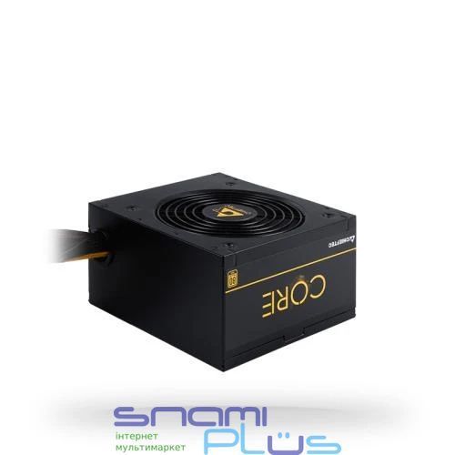 Блок живлення 600 Вт, Chieftec CORE, Black (BBS-600S) 175699 фото