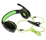 Навушники Gemix N1 Black/Green, мікрофон, ігрова гарнітура 169793 фото