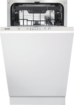 Вбудована посудомийна машина Gorenje GV520E10S White, комплектів посуду 11 шт, програм миття 5, електронне, A++, 81.5x44.8x55 см 256062 фото