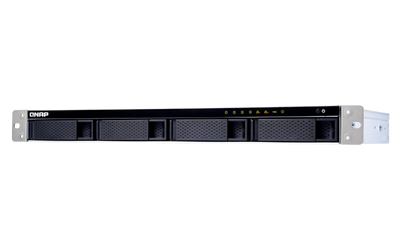 Мережеве сховище QNAP TS-431XeU-2G, Black, 1U, 2Gb, 4x3.5'/2.5' SATA, 2xGBe LAN, 1x10Gigabit SFP+, 4xUSB3.0, 482x509x44 мм, 8.12 кг 245916 фото